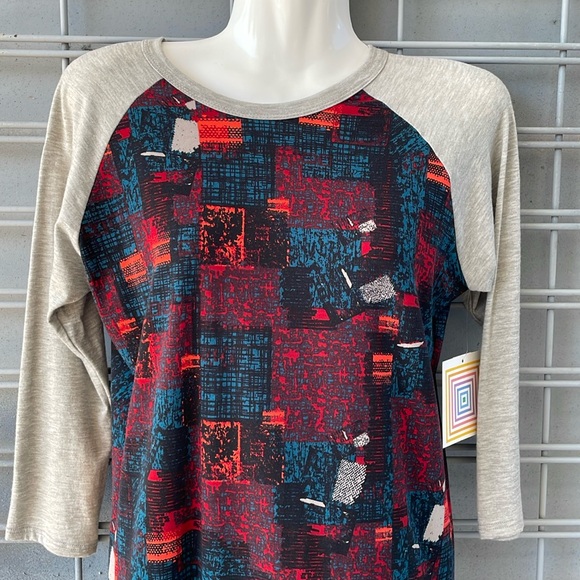 LLR - Abstract Printed Randy Top-#R-1 - Picture 3 of 12